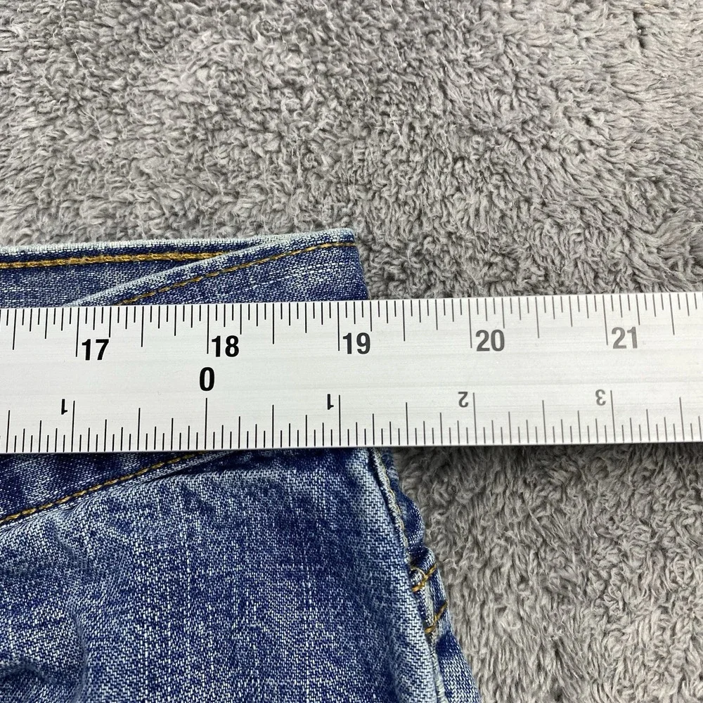 Levis 569 Loose Straight Jeans Mens 38x34 Blue Medium‎ Wash Mid Rise VTG